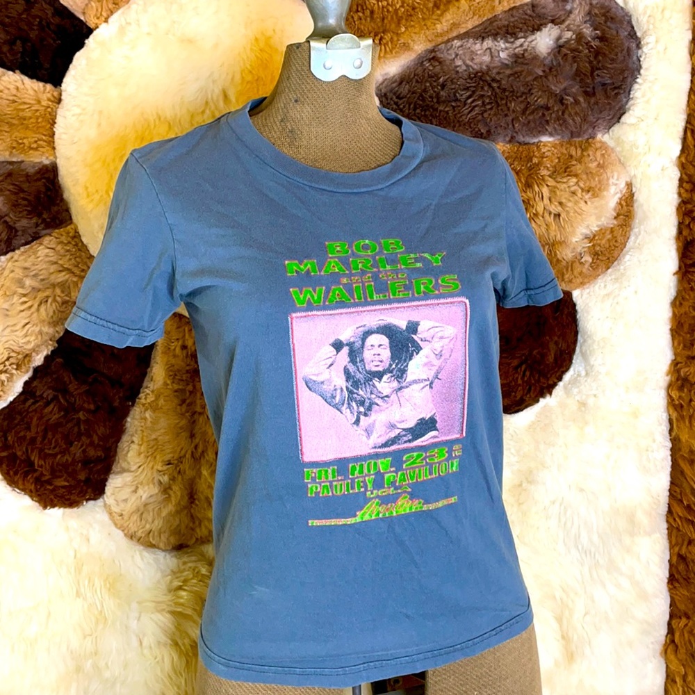 Vintage Bob Marley concert tee catch a fire